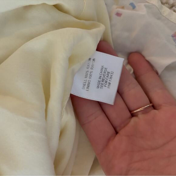 ModCloth Cream Stir Things Up Piñata Midi Skirt Small - Picture 9 of 11